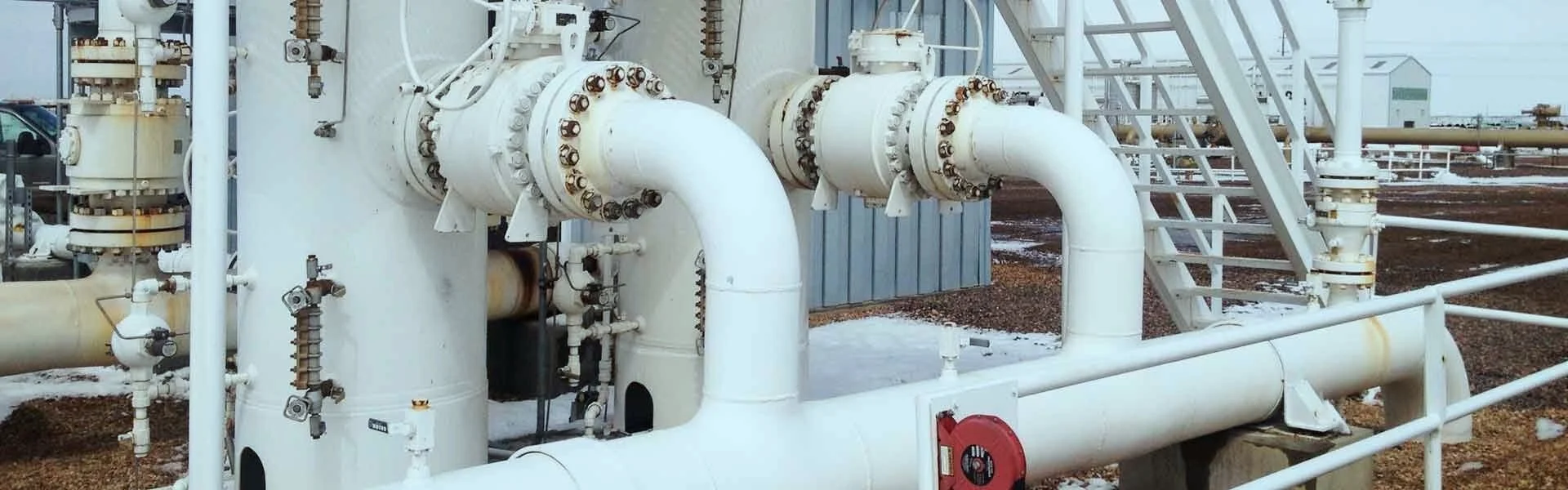 Commercial Welding industrial piping installation